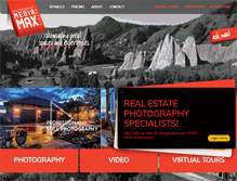 Tablet Screenshot of mediamaxphotography.com